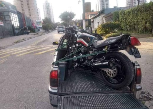 Veículo da Craft Profissionais pronto para transporte